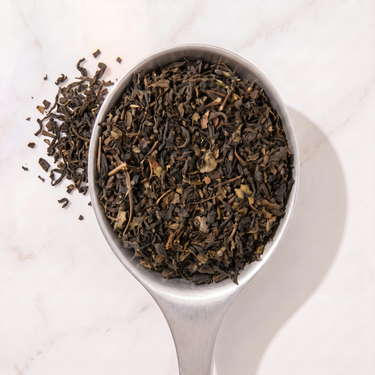 Formosa Oolong Tea in a measuring scoop